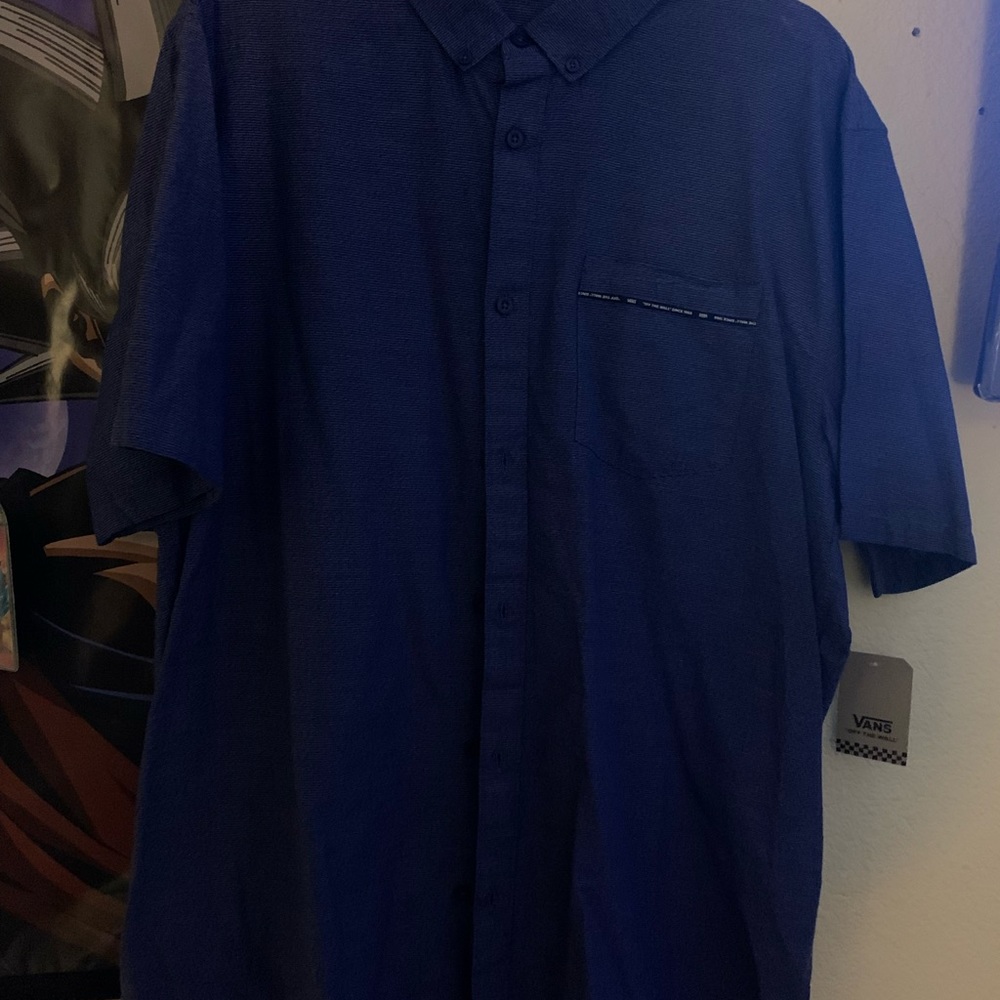 Vans button up shirt 2XL